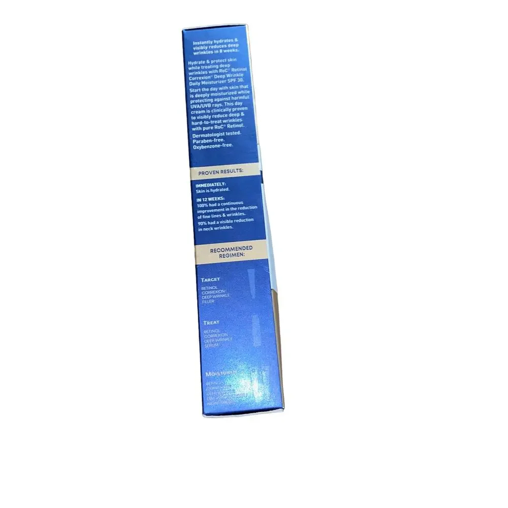 Roc Retinol Correxion Deep Wrinkle Daily Moisturizer SPF 30 Hydrates Ex 02/23
